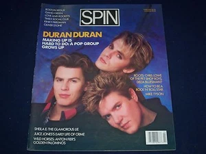 1987 FEBRUARY SPIN MAGAZINE - DURAN DURAN COVER - GREAT PHOTOS - J 1327 - Picture 1 of 2