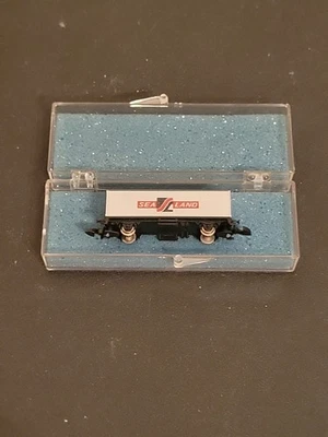 Märklin 8616 Z Scale Sea-Land Container Car Mini-Club Freight Wagon Boxed LNIB - Image 1 of 4
