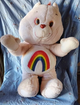 De colección 36" Jumbo Cheer Bear Care Bear Kenner años 80 Foto 1 de 4