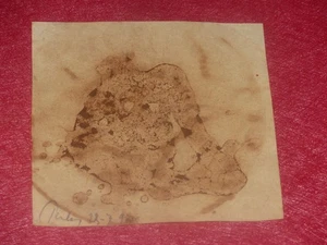 ROBERT PERLIN (1925-2022) INFORMAL ART - ART BRUT - SPOTS 1990 - Picture 1 of 5