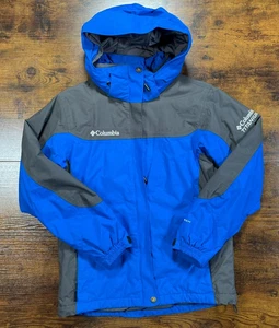 Columbia Titanium Omni Tech Jacke Damen Blau Schwarz Größe XS - Bild 1 von 18