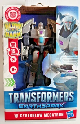 Transformers Earthspark Cyberglow Megatron (Hasbro), GITD, ¡nuevo en caja! Foto 1 de 4
