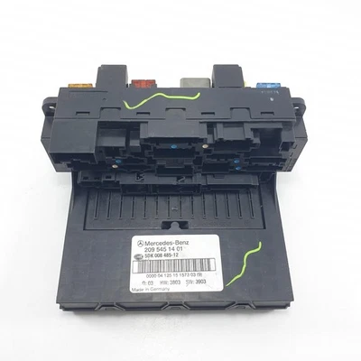 01-09 Mercedes W209 CLK320 C230 Front SAM Module Relay Fuse Box 2095451401 OEM - Image 1 of 4