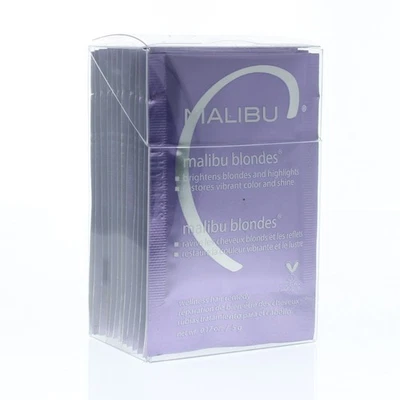 Remédio para cabelo Malibu C Blondes Wellness 12 pacotes x 0,17 oz/5 g - Imagem 1 de 3