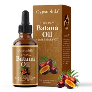 Batana-Öl für das Haarwachstum - 100 % rein natürlich 1 flüssige Oz. (1er Pack) - Bild 1 von 7