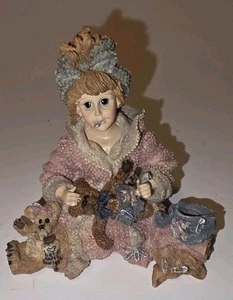 Boyds Bears Yesterday's Child Dollstone Caitlin Emma Edmund pañales bebé LE 78 - Imagen 1 de 8