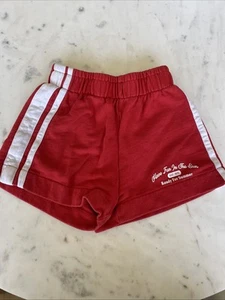 Zara Girls Size 10 Retro Shorts Red - Picture 1 of 2