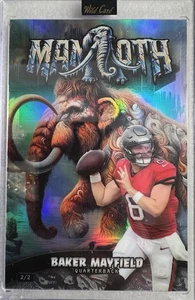 Baker Mayfield-QB-Buccaneers•2024 WC Dino-Might PreHistoric•Mammut 2/2 - Bild 1 von 3