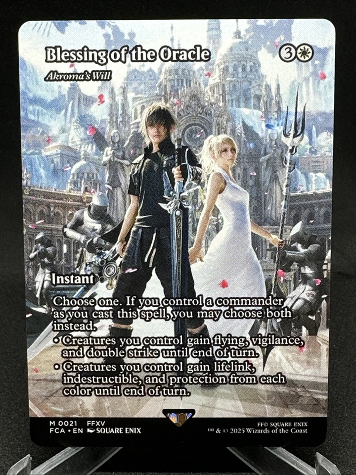 Blessing of the Oracle | Akroma's Will Final Fantasy MTG M0021 - Image 1 of 1