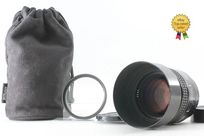 【Near MINT w/ HN-23 Hood】 Nikon AF Nikkor 85mm F1.8 D Portrait Lens From Japan - Image 1 of 4