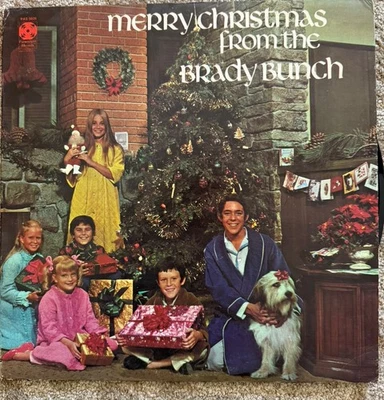 Merry Christmas From The Brady Bunch  1970   Paramount  PAS-5026  Holiday  VG+ - Image 1 of 3