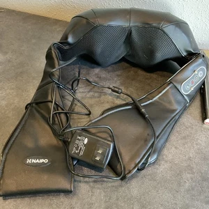 Naipo Massaggiatore Shiatsu con Calore Massaggio Impastamento Profondo Buone Condizioni - Foto 1 di 5