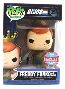 Funko PoP! Digital #353 G.I. Joe Freddy As Duke Royalty LE2000 + Protector - Picture 1 of 12