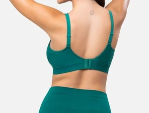 Neu UNDEROUTFIT Komfort BH #459 Aventurin grün Größe XLarge verstellbare Träger - Bild 1 von 5