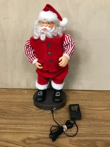 Swingin Santa animierter singender tanzender Weihnachtsmann 16" spielt Run Run Rudolph Works - Bild 1 von 7