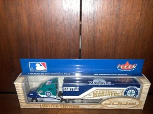 2002 SEATTLE MARINERS PETERBILT TRAILER/SERIALLY NUMBERED/FLEER COLLECTIBLES - Picture 1 of 5