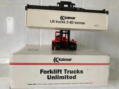 Kalmar Empty Container Loader  forklift truck fork lift + Container Boxed - Image 1 of 4