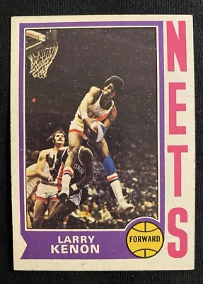 1974-75 Topps - #216 Larry Kenon (RC)/New York Nets - Image 1 of 2