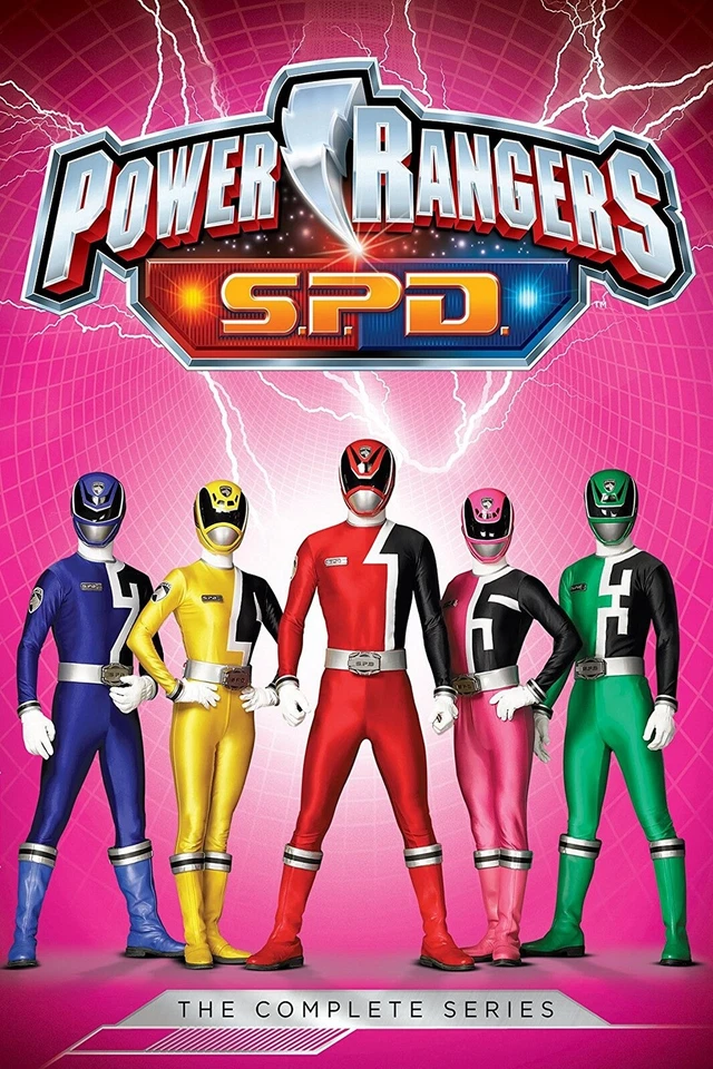 Power Rangers S.P.D. The Complete Series Volume 1-5 5xDiscs  SPD New DVD - Image 1 of 1