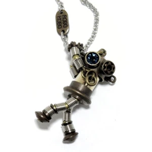 Japanese Handmade ROBOKOBO Pendant - Picture 1 of 5