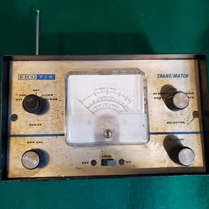 EICO 715 TRANS/MATCH - SWR, POWER, MODULATION & FIELD STRNGTH - Picture 1 of 4