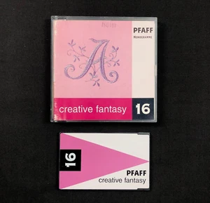 Monogramme Pfaff Creative Stickmotive Karte #16 für 7570 2140 2160 2170 - Bild 1 von 7