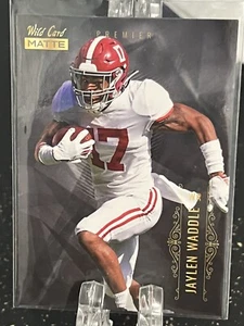 JAYLEN WADDLE-----2021 WILD CARD MATTE---MIAMI DOLPHINS - Picture 1 of 2