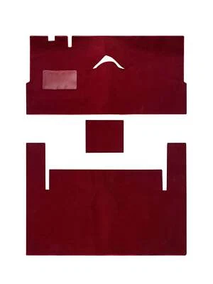 Kit de alfombras delanteras y traseras Mercury Monterey 1953-1954 vagón de 4 puertas negro gris tostado Foto 1 de 4