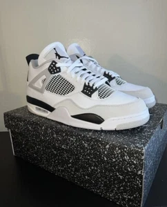 Nike Air Jordan 4 retro ""Military Black"" para hombre talla 13 (DH6927-111) - Imagen 1 de 6