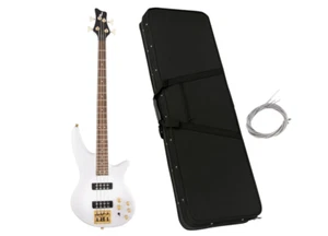 Jackson JS Series Spectra Bass JS3 4-String Electric Bass Guitar (Snow White) Bu - Picture 1 of 5