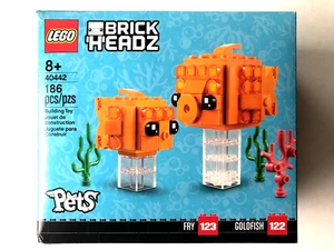 LEGO Brickheadz Pets: Goldfish & Fry Set 40442 New, Sealed! - Picture 1 of 3
