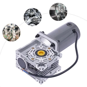 120W DC24V Worm Gear Reducer Gearbox Electric RV Gear Motor High Torque - Picture 1 of 16