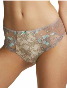 FANTASIE VIVIENNE BRIEF Mink Size Small UK 10 LACE KNICKERS 2115 (33) - Picture 1 of 2