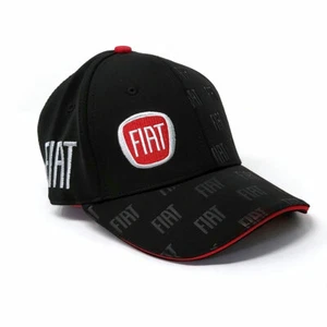 Cappello Fiat Nero Visiera Curva - Zdjęcie 1 z 6