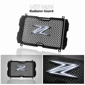 Cubierta de parrilla protectora de radiador marca luz LED para KAWASAKI Z900 Z 900 2017-2020 - Imagen 1 de 12