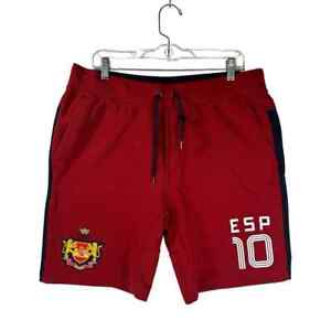 Polo Ralph Lauren Spain Espana National Team Soccer World Cup Shorts Red Size L