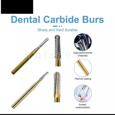 Corona dental corte de metal fresa carburo de tungsteno FG 1957 1958 para fresas de alta velocidad Foto 1 de 4