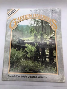 Garden Railways Magazine 1991 May June Wood cribbing retaining walls Coaches Tes - Picture 1 of 4