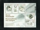 CANADA - 2021 - SOUVENIR SHEET MNH - SNOW MAMMALS