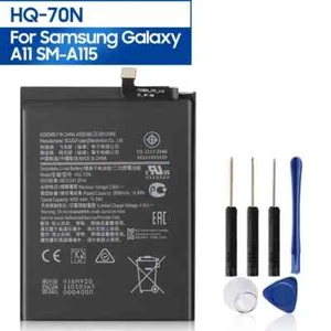 Original Phone Battery HQ-70N For Samsung Galaxy A11 A115 SM-A115 A115F A115M/DS - Picture 1 of 6