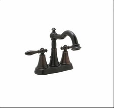 Huntington Brass Sherington Center Set Faucet W4461203-1 Antique Bronze.