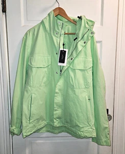 NEW Rag & Bone Green Military Tactic Peached Cotton Hooded Jacket Sz XL NWT $495 - Picture 1 of 11