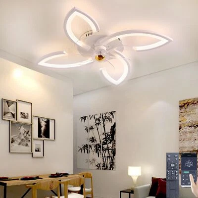 Narwhal LED Ventilatore da Soffitto, ventilatore da soffitto con luce e Telecoma - Immagine 1 di 4
