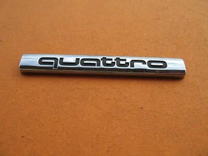 AUDI A3 A4 A5 A6 A7 A8 Q3 Q5 Q7 QUATTRO EMBLEM LOGO BADGE SYMBOL USED OEM A24689 - Picture 1 of 2