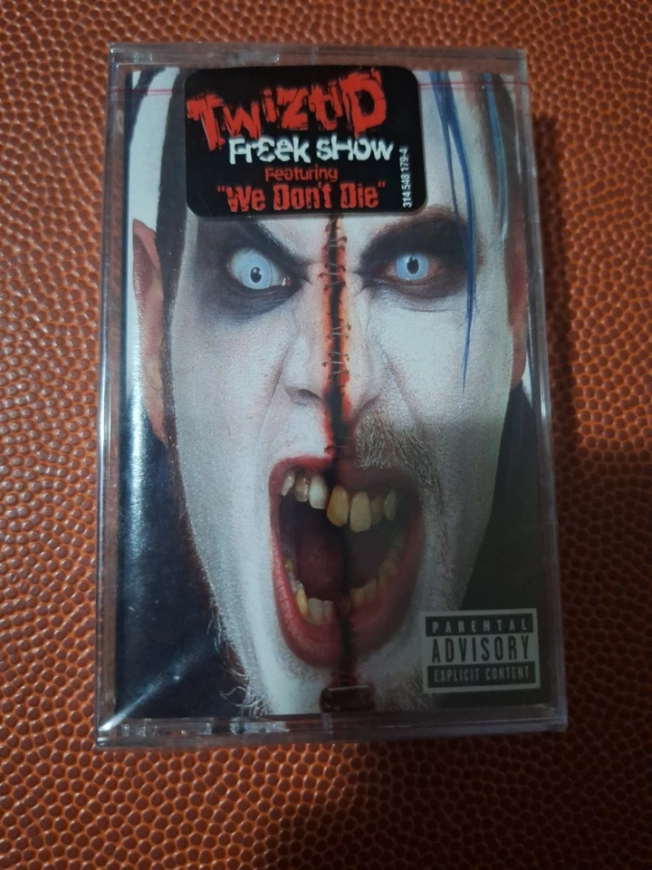 Twiztid Freek Show Cassette Tape ICP Insane Clown Posse Three 6 Mafia HOK New  - Image 1 of 3