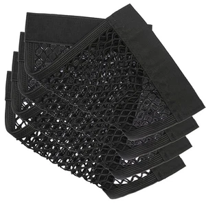 Red de almacenamiento de malla elástica para maletero de 4 piezas para organización de carga de automóviles - Imagen 1 de 12