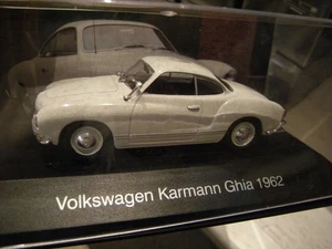 1:43 Ixo / Altaya VW Karmann Ghia Coupe weiß/white 1962 in VP - Picture 1 of 1