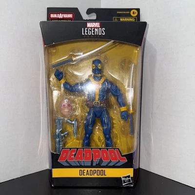 Figura de acción Marvel Legends Deadpool X-Men traje azul 6 pulgadas ¡sellada! Foto 1 de 4
