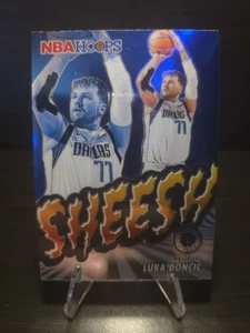 2023-24 Hoops Premium Stock #16 Luka Doncic Sheesh Silver Prizm - Picture 1 of 2