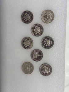 Carrera de 8 medios dólares Kennedy a prueba de gemas 1971 S - 1979 S ~MONEDAS EXACTAS EN FOTOS~ - Imagen 1 de 5